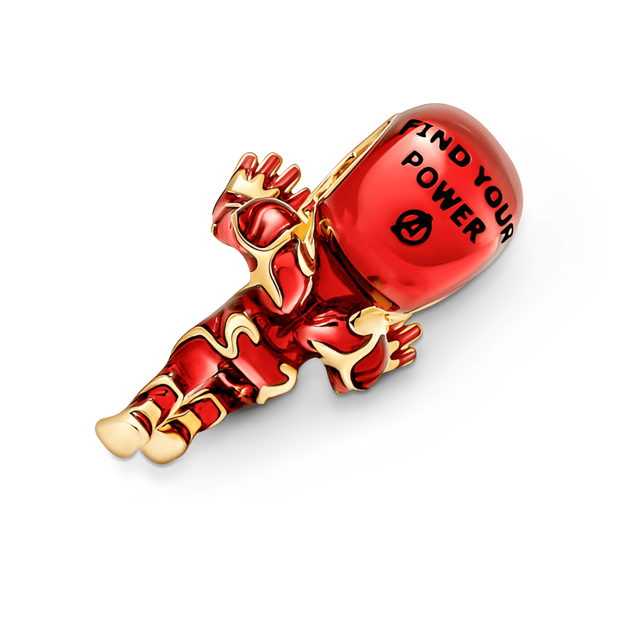 Iron Man Charm S925 Sterling Silver