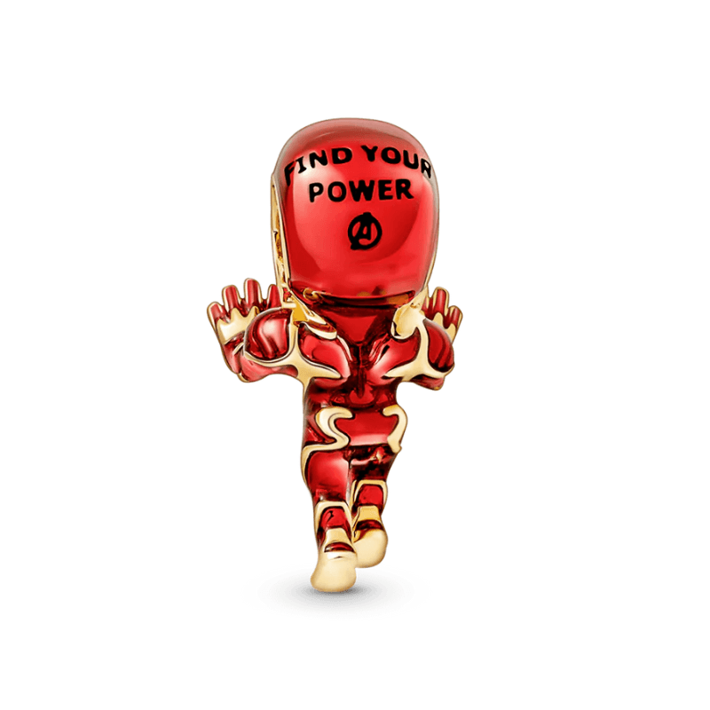 Iron Man Charm S925 Sterling Silver