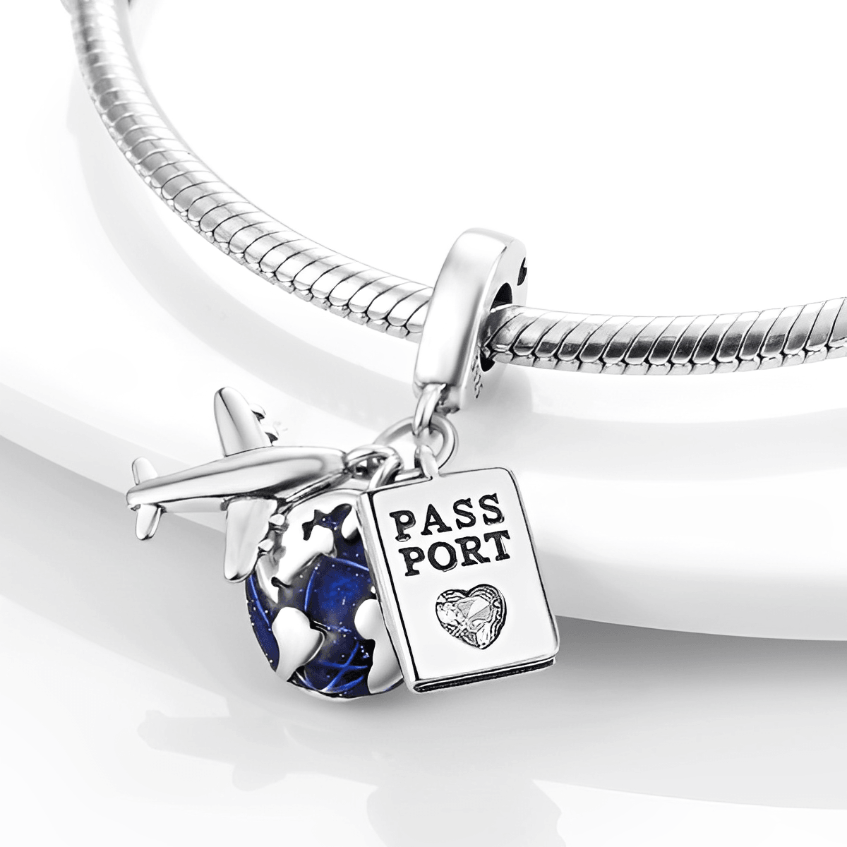 Travel Charm S925 Sterling Silver
