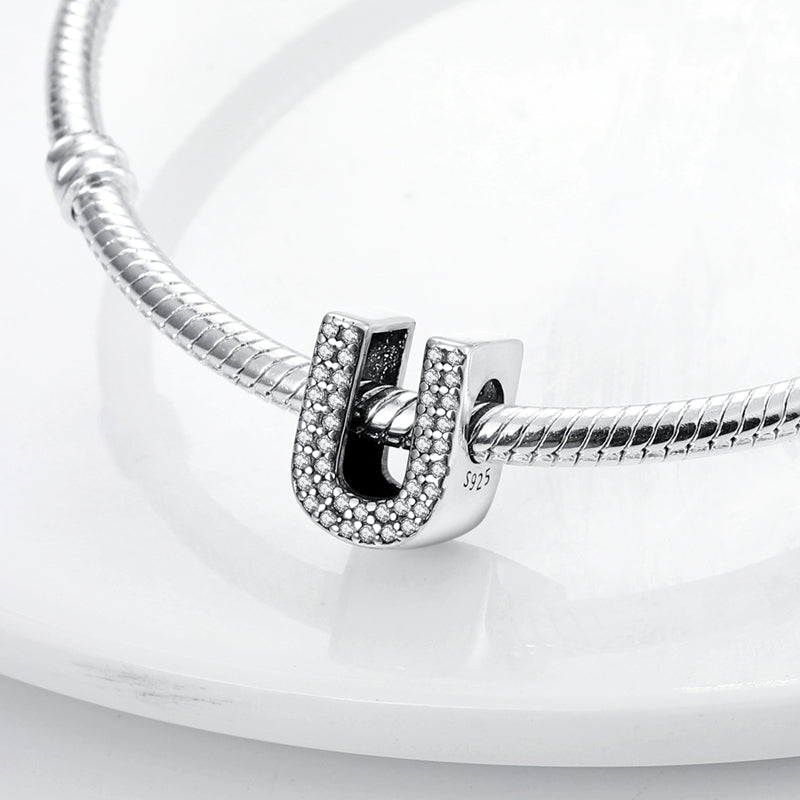 U Charm S925 Sterling Silver