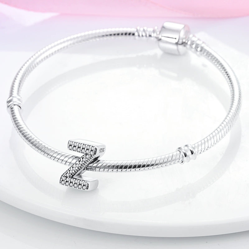 Z Charm S925 Sterling Silver