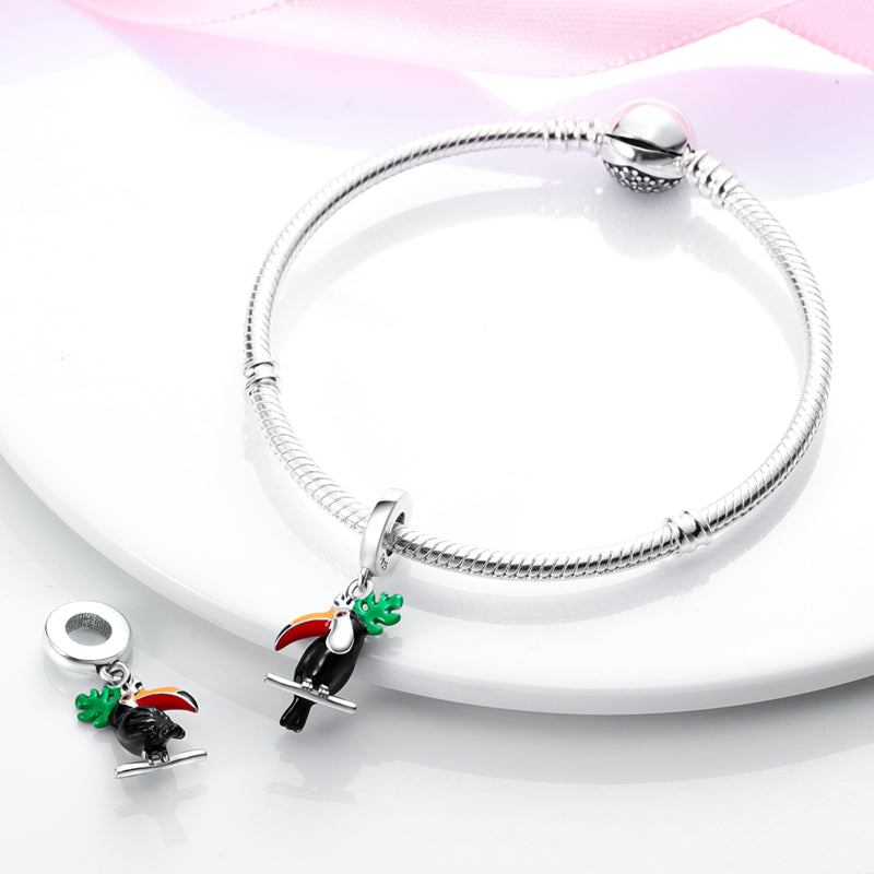 Toucan Charm S925 Sterling Silver