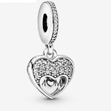 I Love My Mum Dangle S925 Charm Sterling Silver