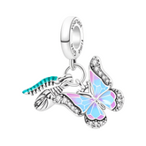 Barbie Butterfly Charm S925 Sterling Silver