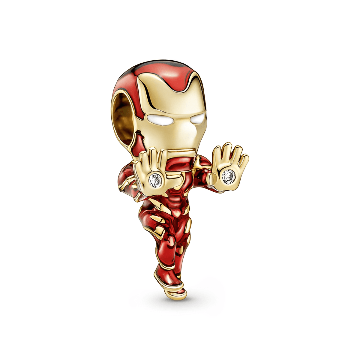 Iron Man Charm S925 Sterling Silver