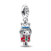 Christmas Figure Charm S925 Sterling Silver