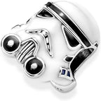 Disney Star War Stormtrooper Helmet S925 Charm Sterling Silver