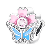 Barbie Flor Charm S925 Sterling Silver