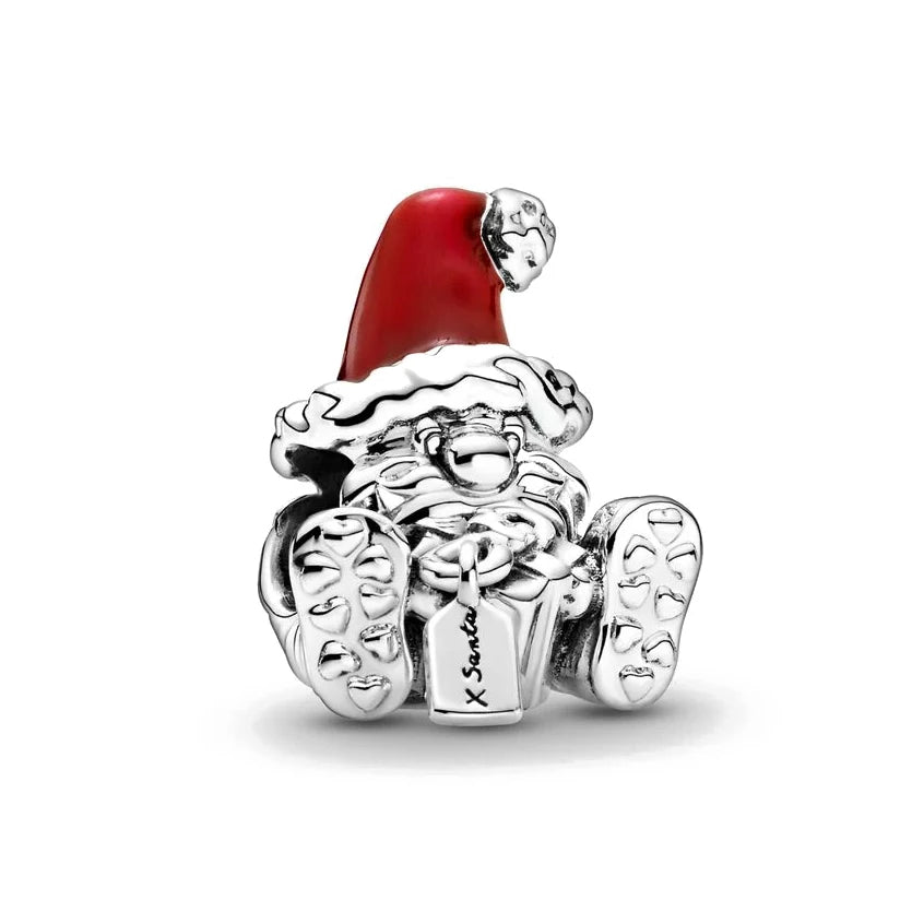 Christmas Monster Charm S925 Sterling Silver