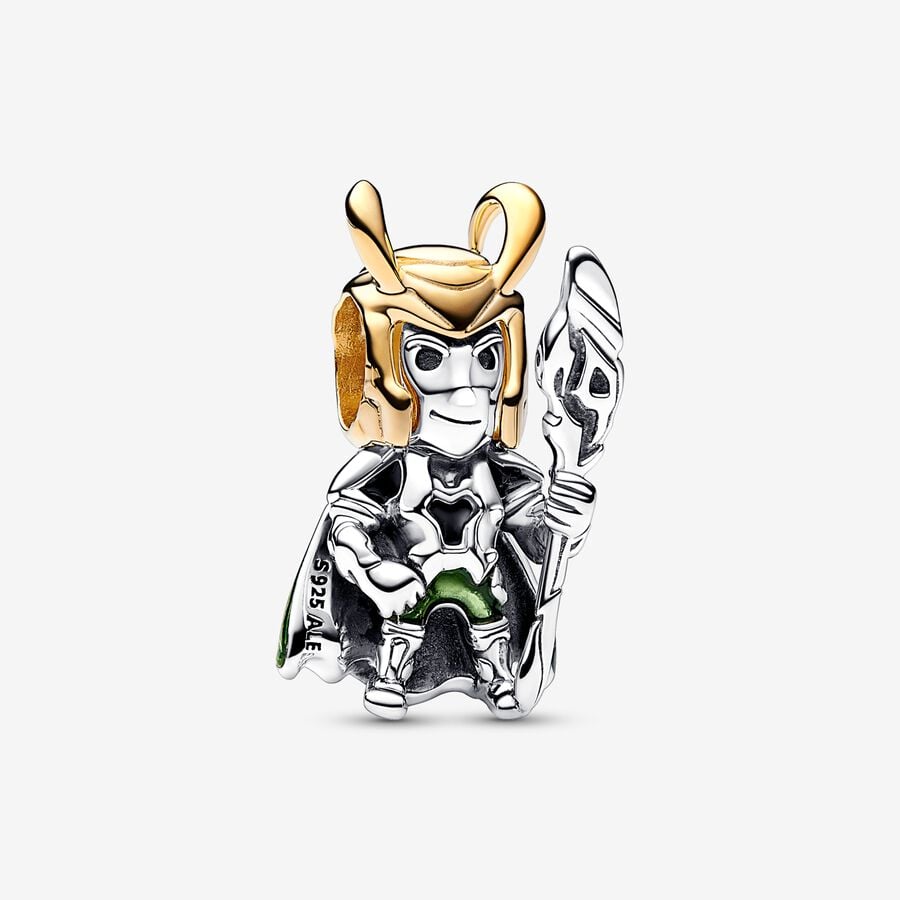 Marvel: Loki Charm S925 Sterling Silver