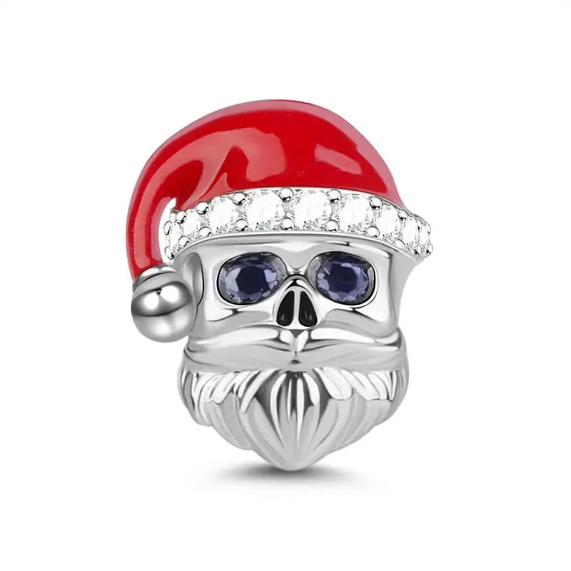 Santa Claus Charm S925 Sterling Silver