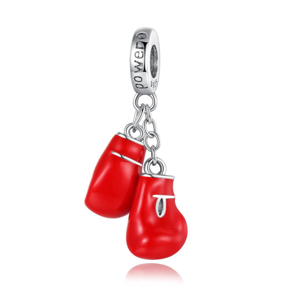 Muay Thai Charm S925 Sterling Silver