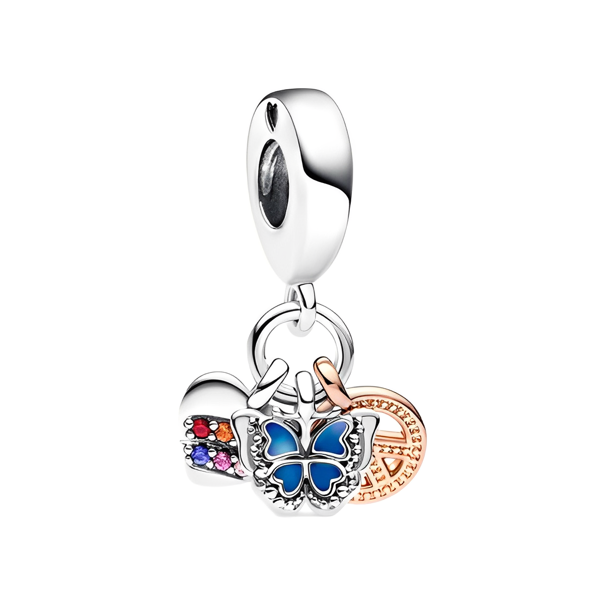 Peace Charm S925 Sterling Silver