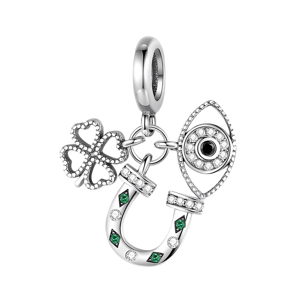 Clover Charm S925 Sterling Silver