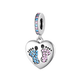 Footsteps Charm S925 Sterling Silver