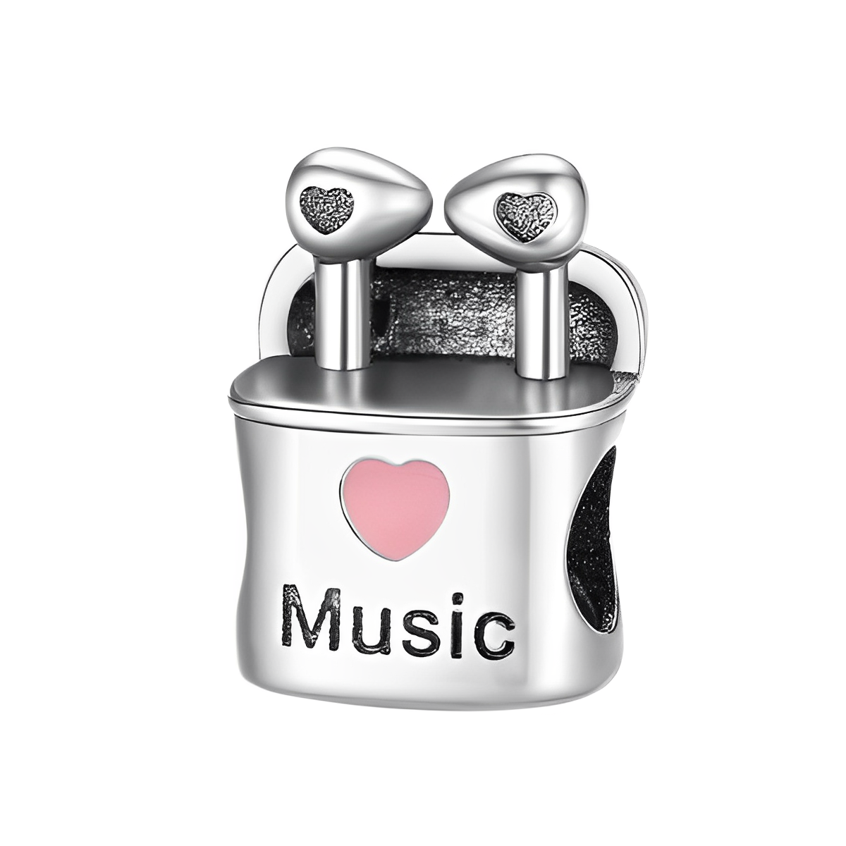 Music Charm S925 Sterling Silver