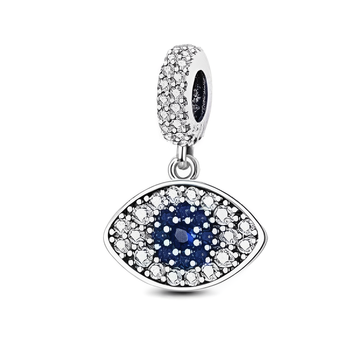 Evil Eye Charm S925 Sterling Silver