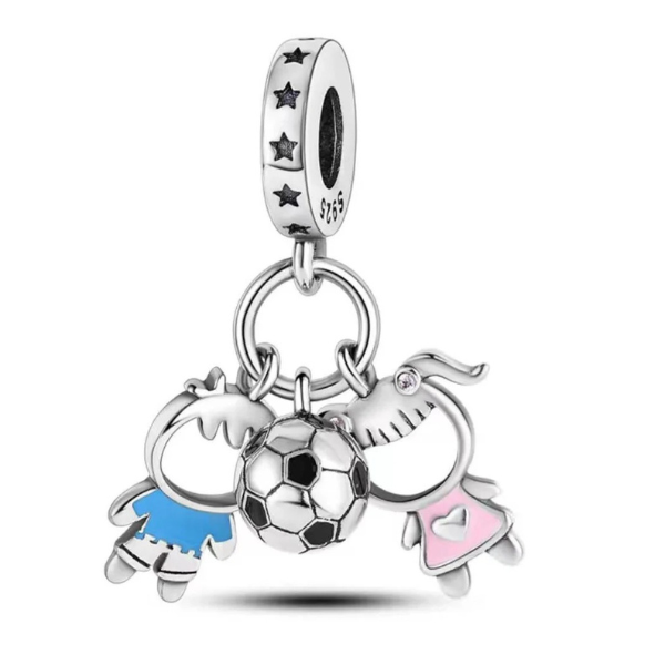 Brothers Charm S925 Sterling Silver