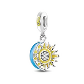 Eclipse Charm S925 Sterling Silver