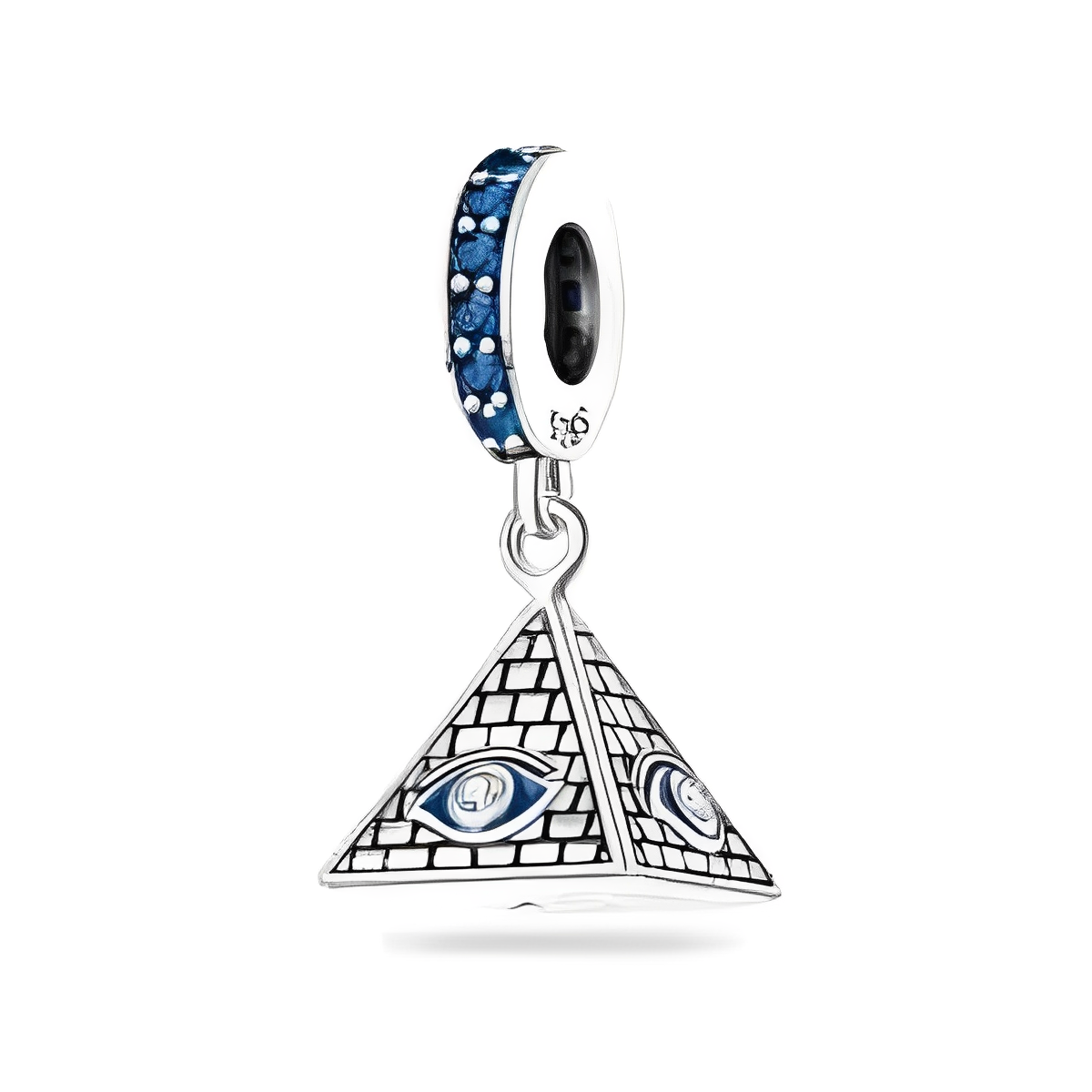 Pyramid Charm S925 Sterling Silver