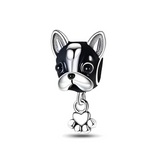 Bulldog Charm S925 Sterling Silver