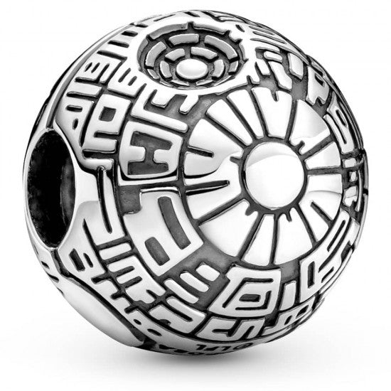 Disney Star War Death Star Clip S925 Charm Sterling Silver