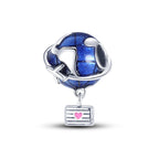 Travel Bag Charm S925 Sterling Silver