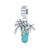 Beach Charm S925 Sterling Silver