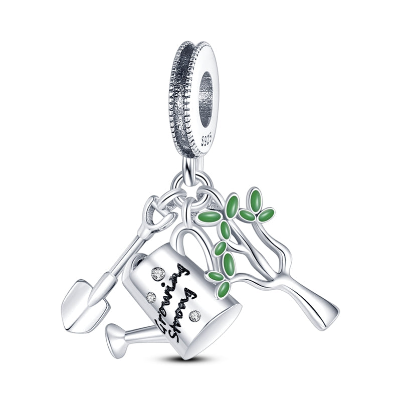 Garden Charm S925 Sterling Silver