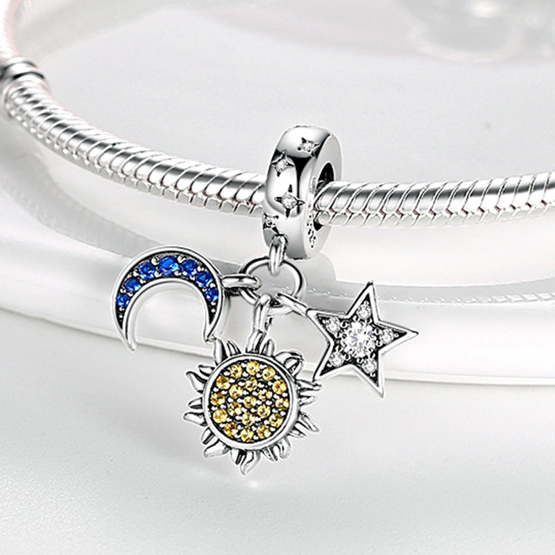 Starry Sky Charm S925 Sterling Silver