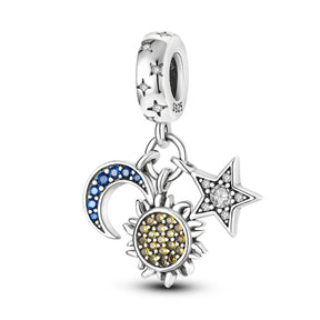 Starry Sky Charm S925 Sterling Silver