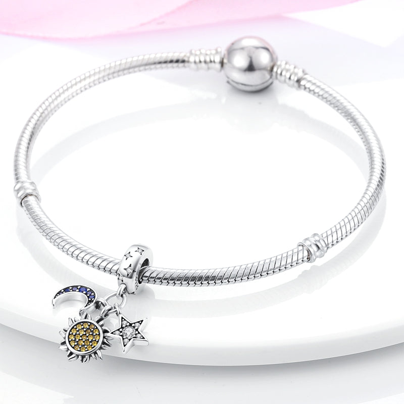 Starry Sky Charm S925 Sterling Silver