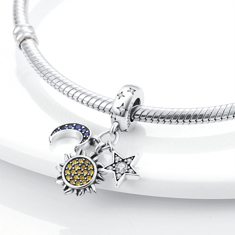 Starry Sky Charm S925 Sterling Silver