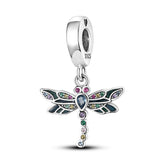 Dragonfly Charm S925 Sterling Silver