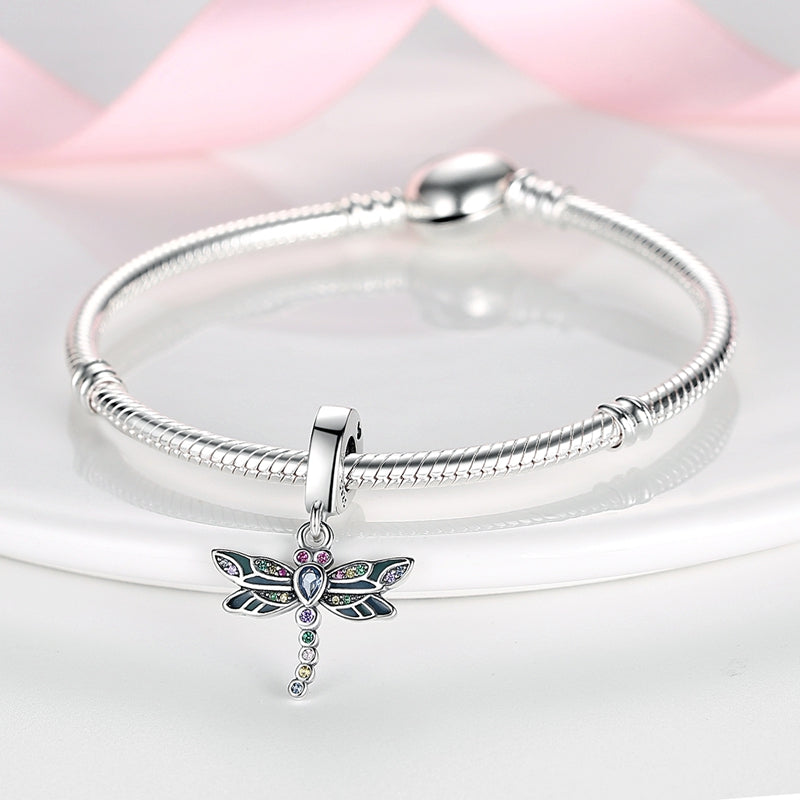 Dragonfly Charm S925 Sterling Silver