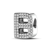 B Charm S925 Sterling Silver