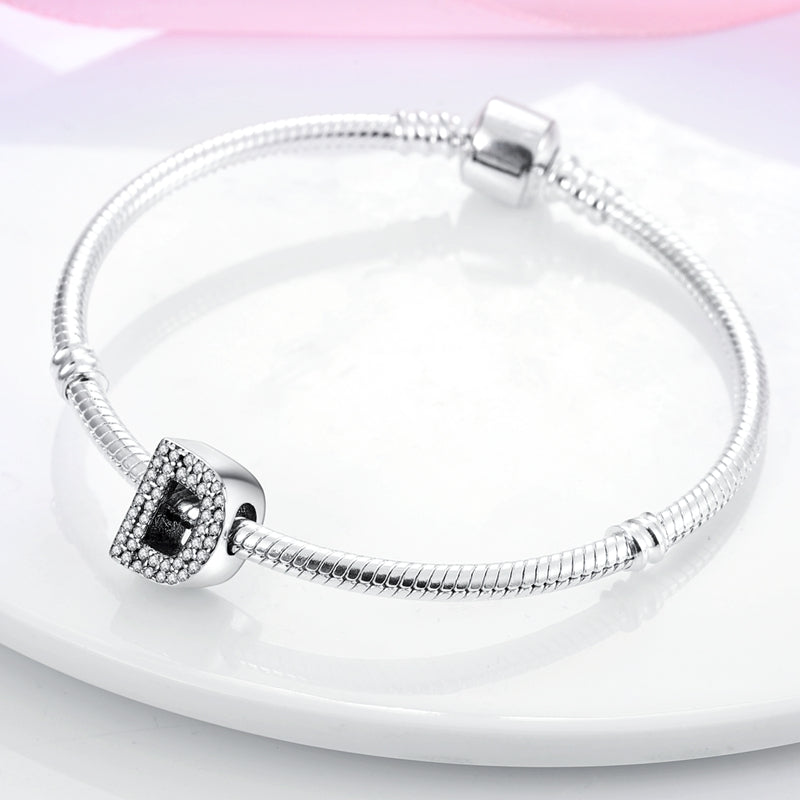 D Charm S925 Sterling Silver