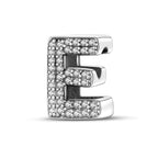 E Charm S925 Sterling Silver