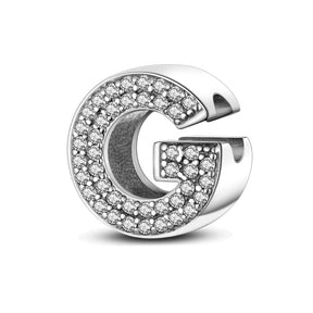 G Charm S925 Sterling Silver