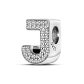 J Charm S925 Sterling Silver