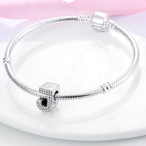 J Charm S925 Sterling Silver