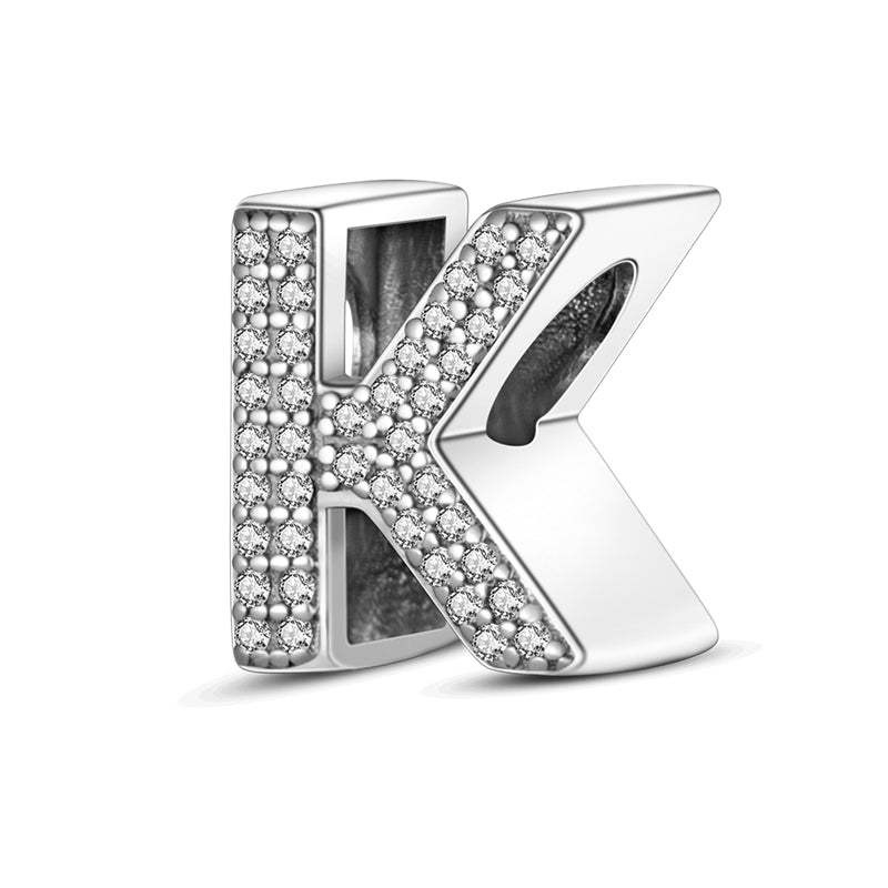 K Charm S925 Sterling Silver