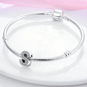 S Charm S925 Sterling Silver