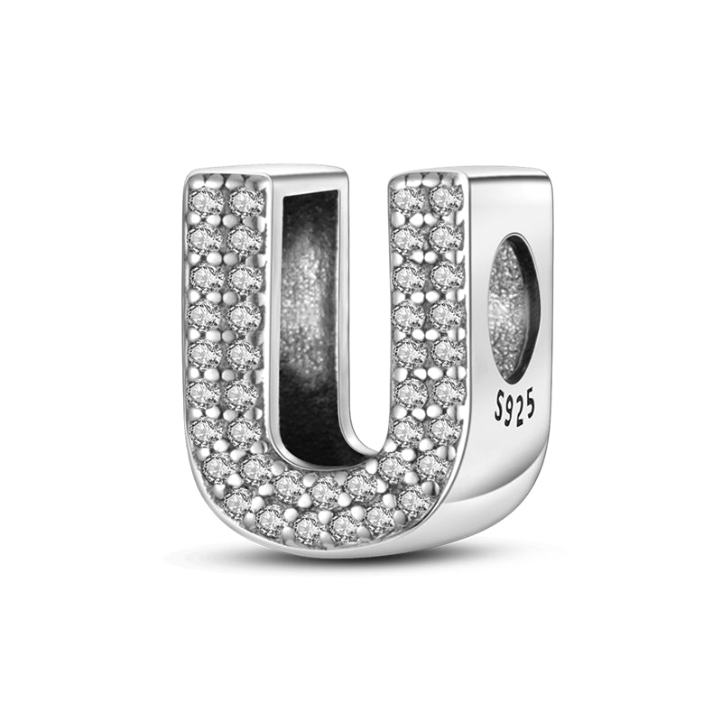 U Charm S925 Sterling Silver