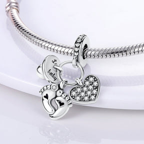 Baby Happy Charm S925 Sterling Silver