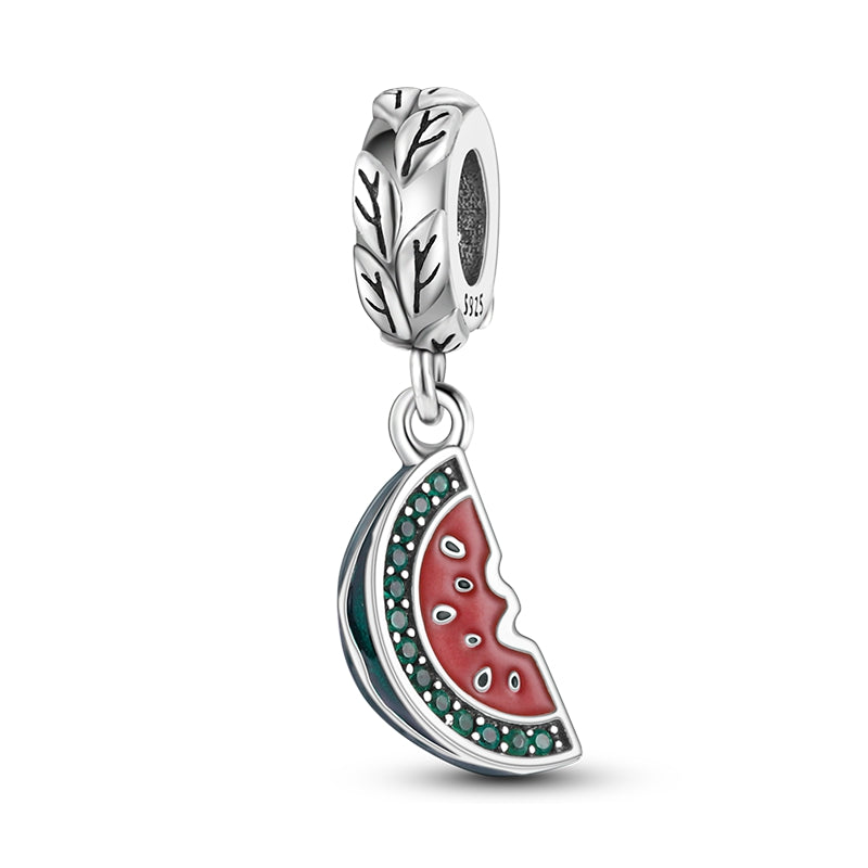 Watermelon Charm S925 Sterling Silver