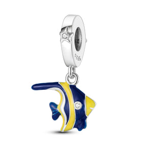 Fish Charm S925 Sterling Silver