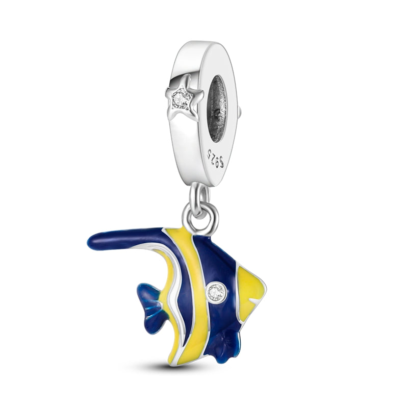 Fish Charm S925 Sterling Silver