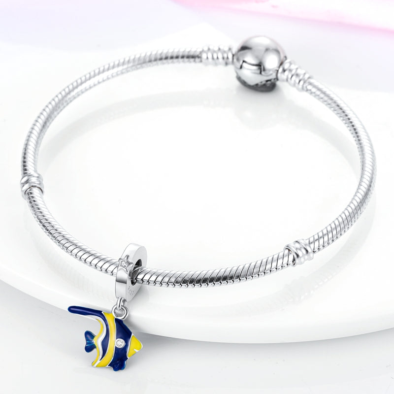 Fish Charm S925 Sterling Silver