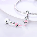 Ballerina Charm S925 Sterling Silver
